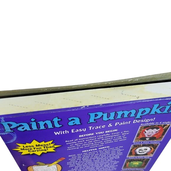 Halloween Carving Decorating Kits Lot Pumpkin Masters 2 Crazy Faces Paint NEW - Picture 6 of 10